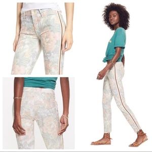 MOTHER Frayed Skinny Jeans